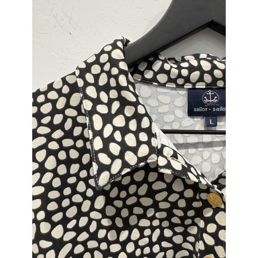 sailor sailor Shirt Dress Size Large - Picture 7 of 13